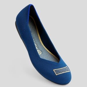 Rothy’s The Flat in Blue Holiday Licorice